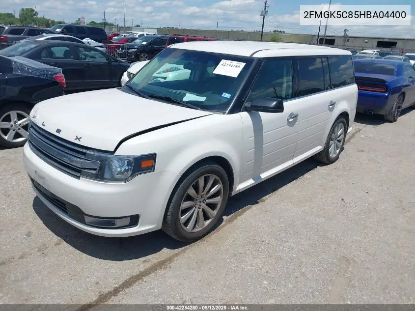 2017 Ford Flex Sel VIN: 2FMGK5C85HBA04400 Lot: 42254280