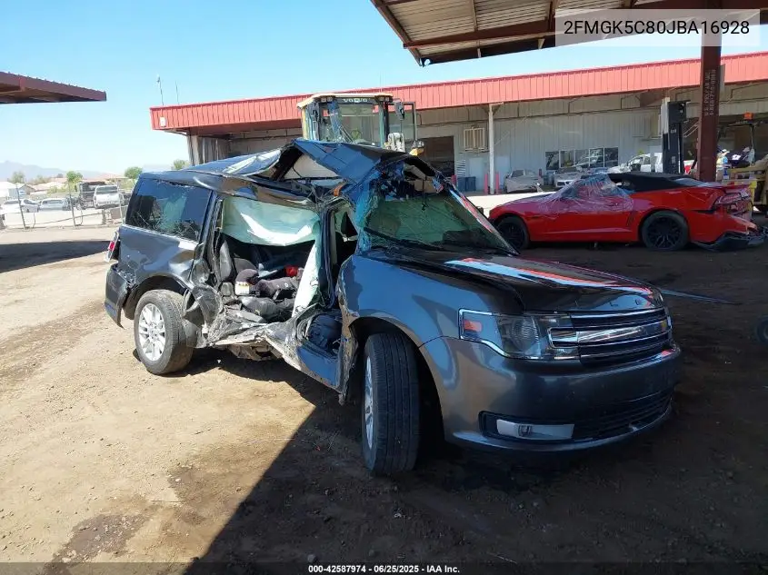 2018 Ford Flex Sel VIN: 2FMGK5C80JBA16928 Lot: 42587974