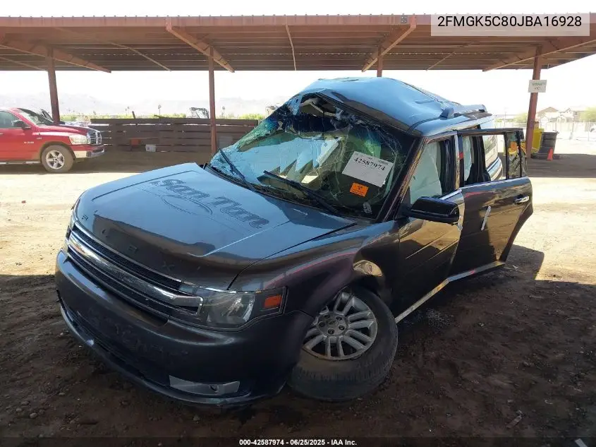 2018 Ford Flex Sel VIN: 2FMGK5C80JBA16928 Lot: 42587974