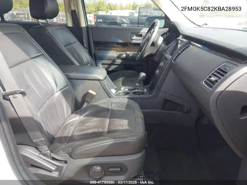2019 Ford Flex Sel VIN: 2FMGK5C82KBA28953 Lot: 41790580