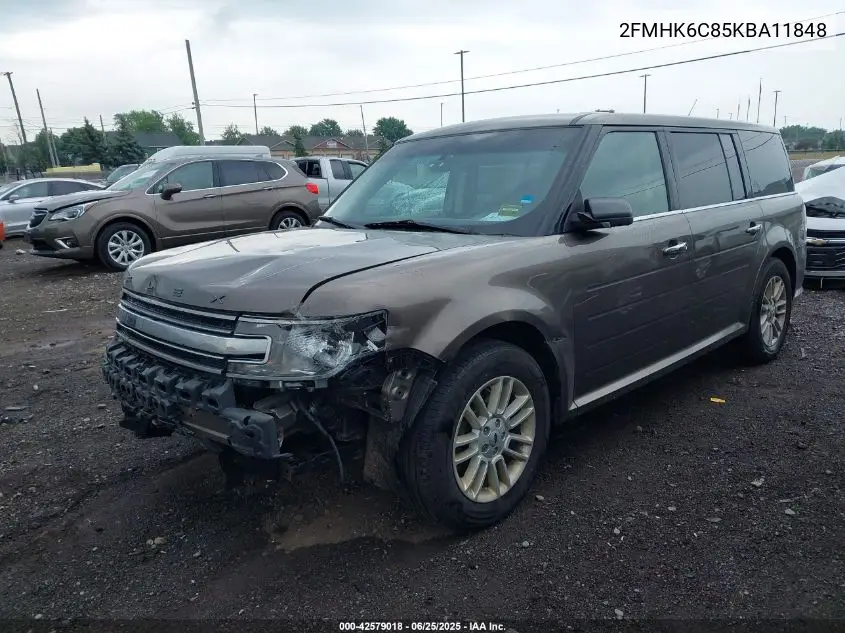 2019 Ford Flex Sel VIN: 2FMHK6C85KBA11848 Lot: 42579018