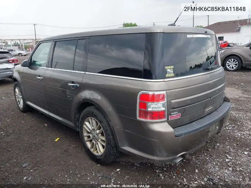 2019 Ford Flex Sel VIN: 2FMHK6C85KBA11848 Lot: 42579018