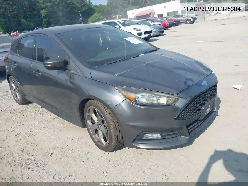 2018 Ford Focus St VIN: 1FADP3L93JL325384 Lot: 42572792
