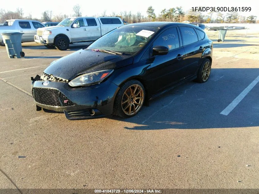 2013 Ford Focus St VIN: 1FADP3L90DL361599 Lot: 41043729
