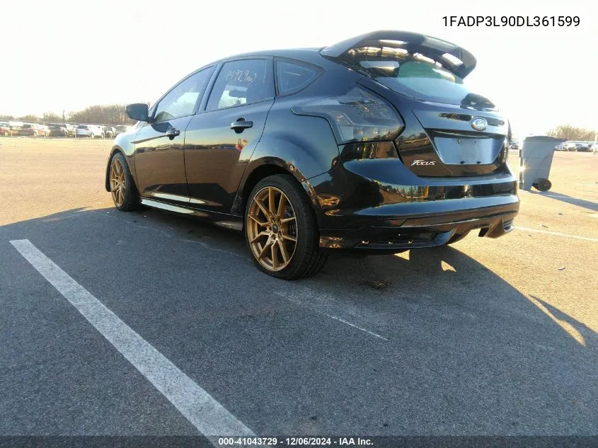 2013 Ford Focus St VIN: 1FADP3L90DL361599 Lot: 41043729