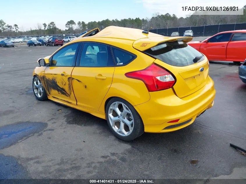 2013 Ford Focus St VIN: 1FADP3L9XDL126921 Lot: 41401431