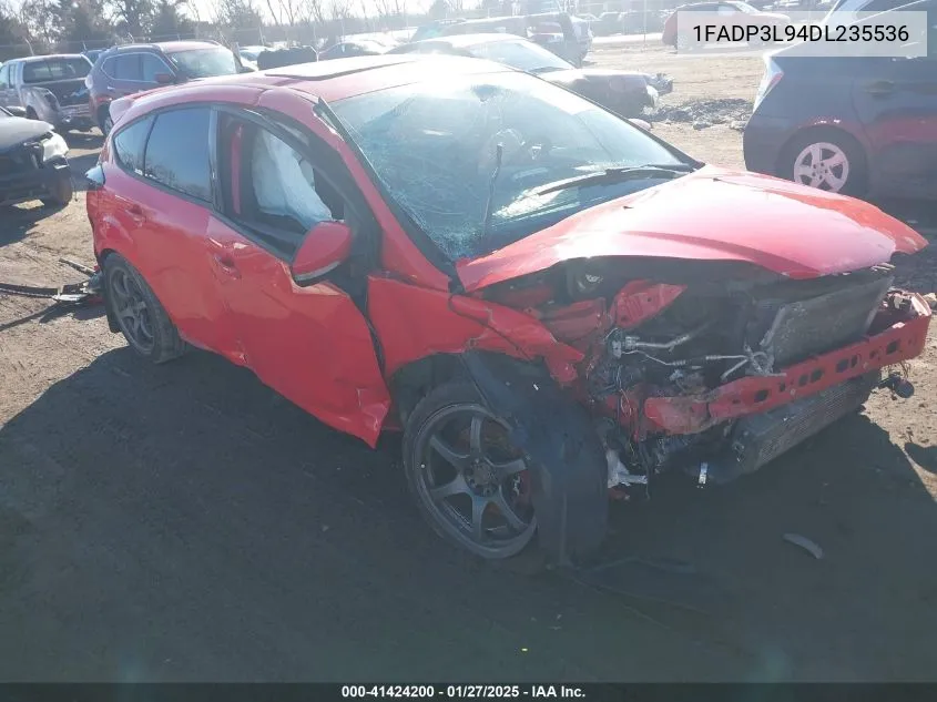 2013 Ford Focus St VIN: 1FADP3L94DL235536 Lot: 41424200