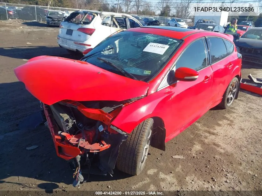 2013 Ford Focus St VIN: 1FADP3L94DL235536 Lot: 41424200