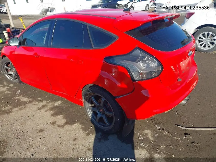 2013 Ford Focus St VIN: 1FADP3L94DL235536 Lot: 41424200