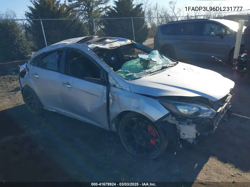 2013 Ford Focus St VIN: 1FADP3L96DL231777 Lot: 41679924