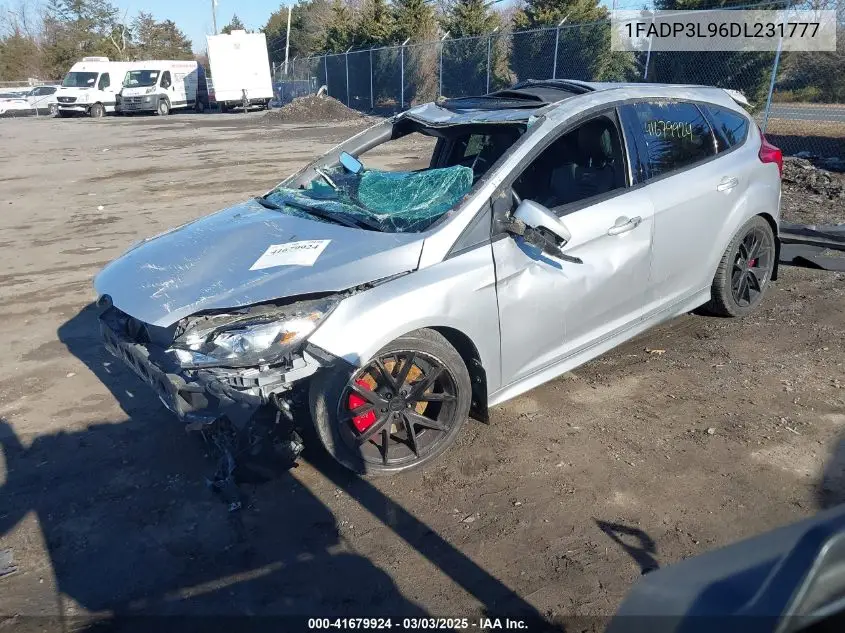 2013 Ford Focus St VIN: 1FADP3L96DL231777 Lot: 41679924