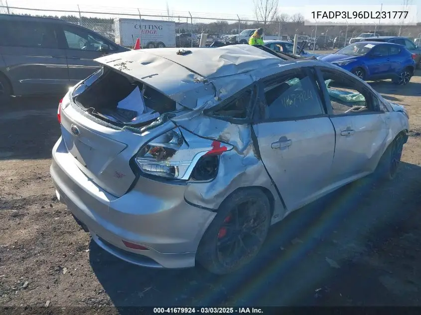 2013 Ford Focus St VIN: 1FADP3L96DL231777 Lot: 41679924