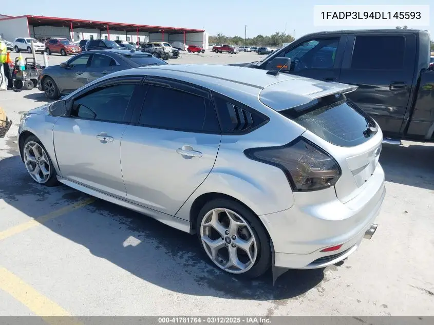 2013 Ford Focus St VIN: 1FADP3L94DL145593 Lot: 41781764