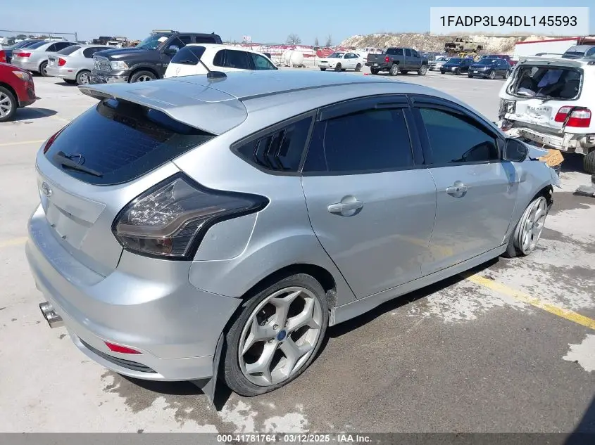 2013 Ford Focus St VIN: 1FADP3L94DL145593 Lot: 41781764