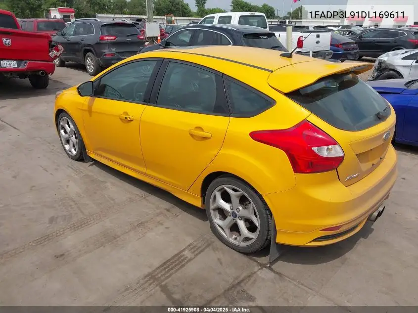 2013 Ford Focus St VIN: 1FADP3L91DL169611 Lot: 41925908