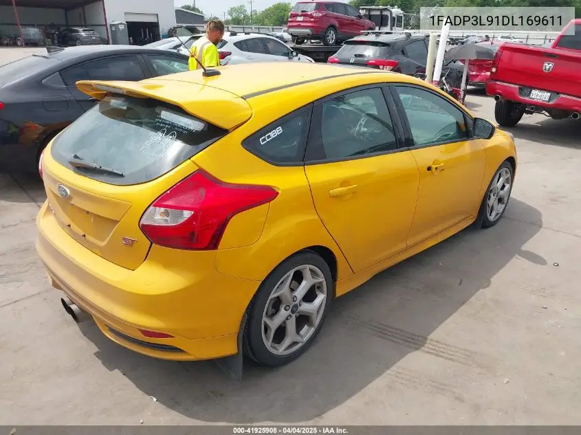 2013 Ford Focus St VIN: 1FADP3L91DL169611 Lot: 41925908