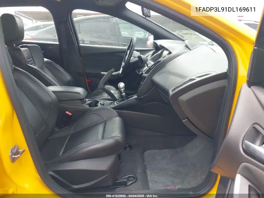 2013 Ford Focus St VIN: 1FADP3L91DL169611 Lot: 41925908