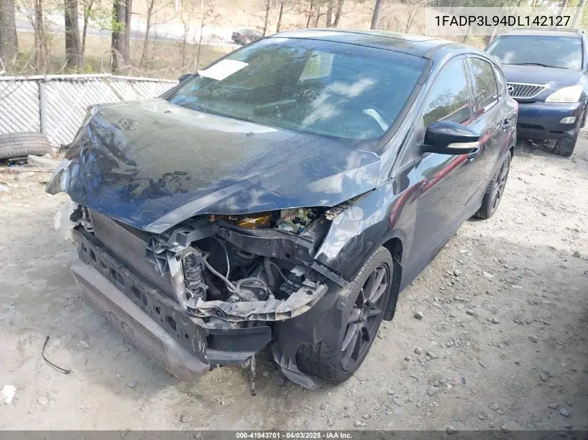 2013 Ford Focus St VIN: 1FADP3L94DL142127 Lot: 41943701