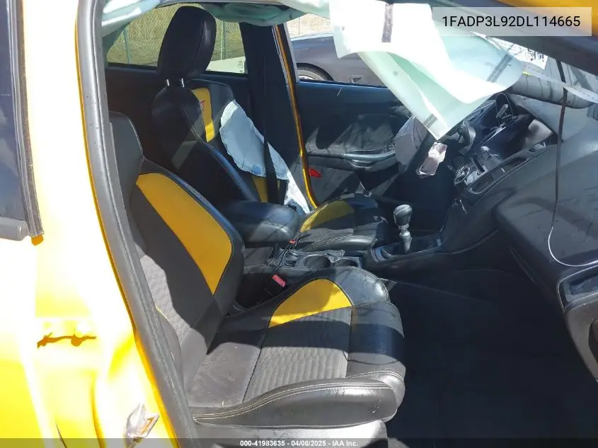 2013 Ford Focus St VIN: 1FADP3L92DL114665 Lot: 41983635