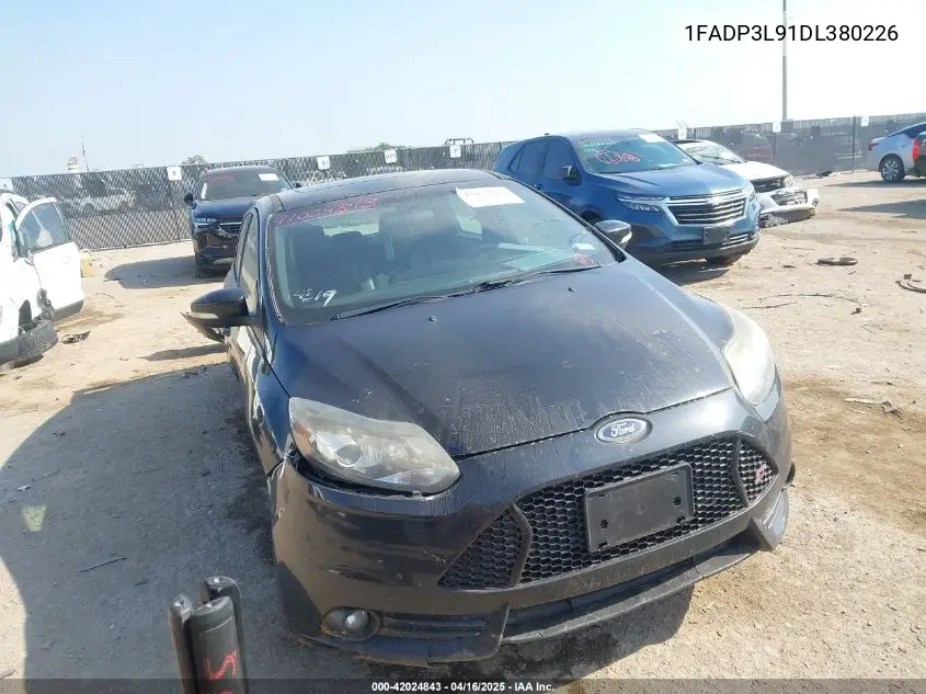 2013 Ford Focus St VIN: 1FADP3L91DL380226 Lot: 42024843
