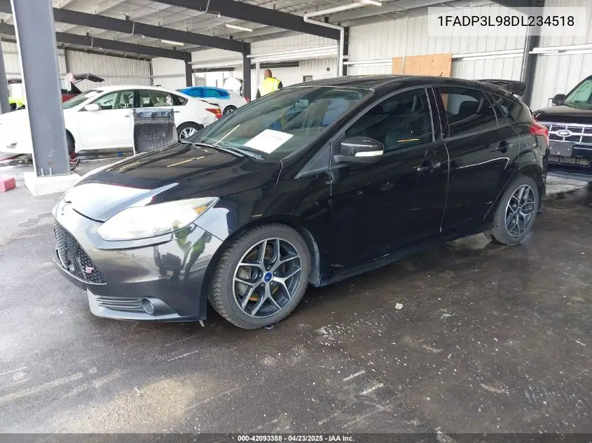 2013 Ford Focus St VIN: 1FADP3L98DL234518 Lot: 42093388