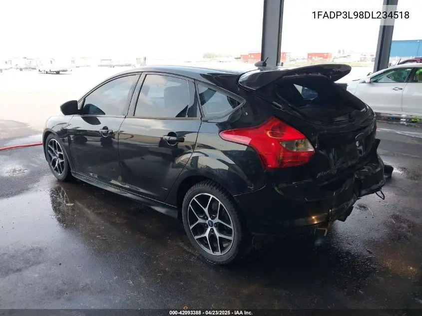2013 Ford Focus St VIN: 1FADP3L98DL234518 Lot: 42093388