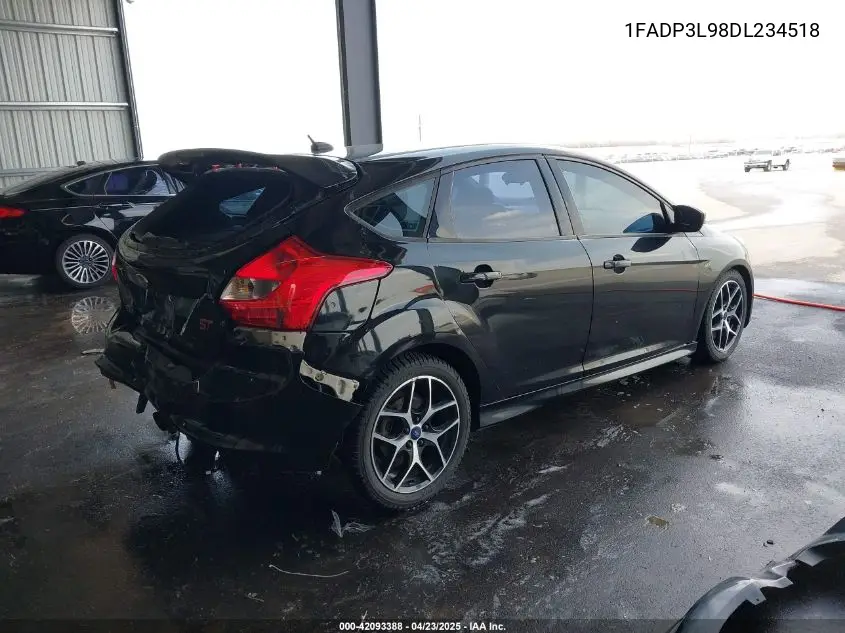 2013 Ford Focus St VIN: 1FADP3L98DL234518 Lot: 42093388