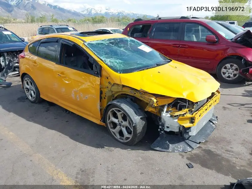 2013 Ford Focus St VIN: 1FADP3L93DL196972 Lot: 42116094