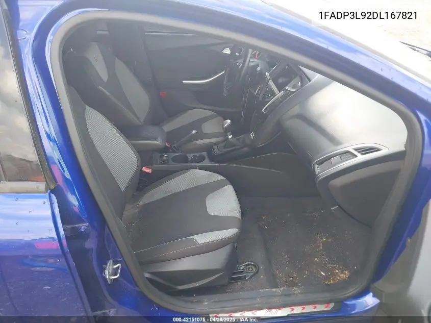 2013 Ford Focus St VIN: 1FADP3L92DL167821 Lot: 42151075