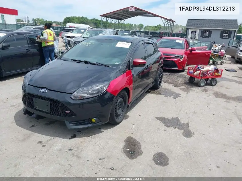2013 Ford Focus St VIN: 1FADP3L94DL312213 Lot: 42318125