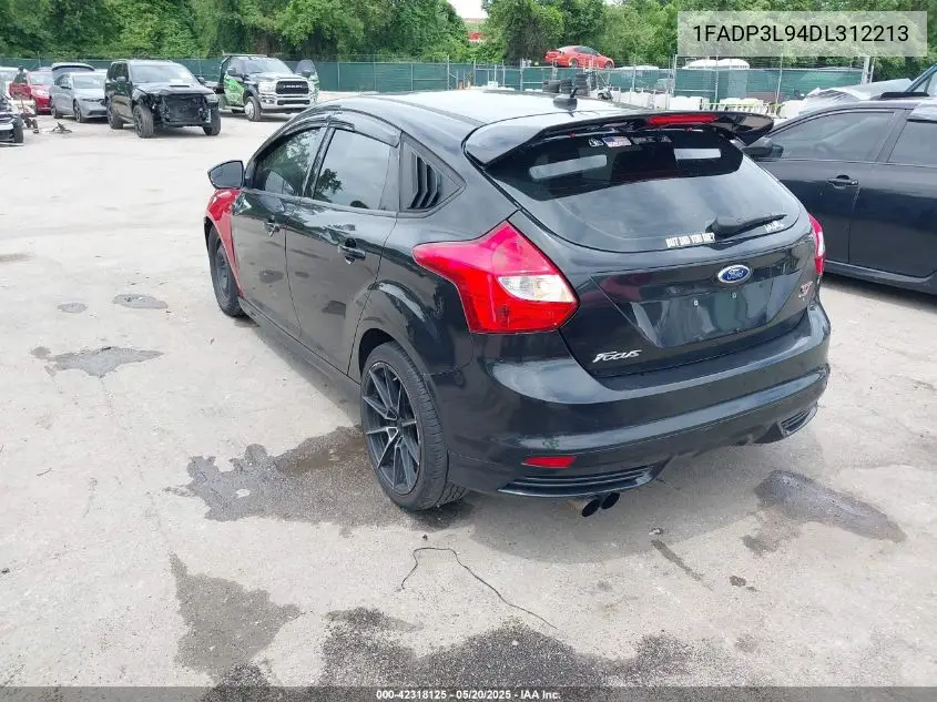 2013 Ford Focus St VIN: 1FADP3L94DL312213 Lot: 42318125