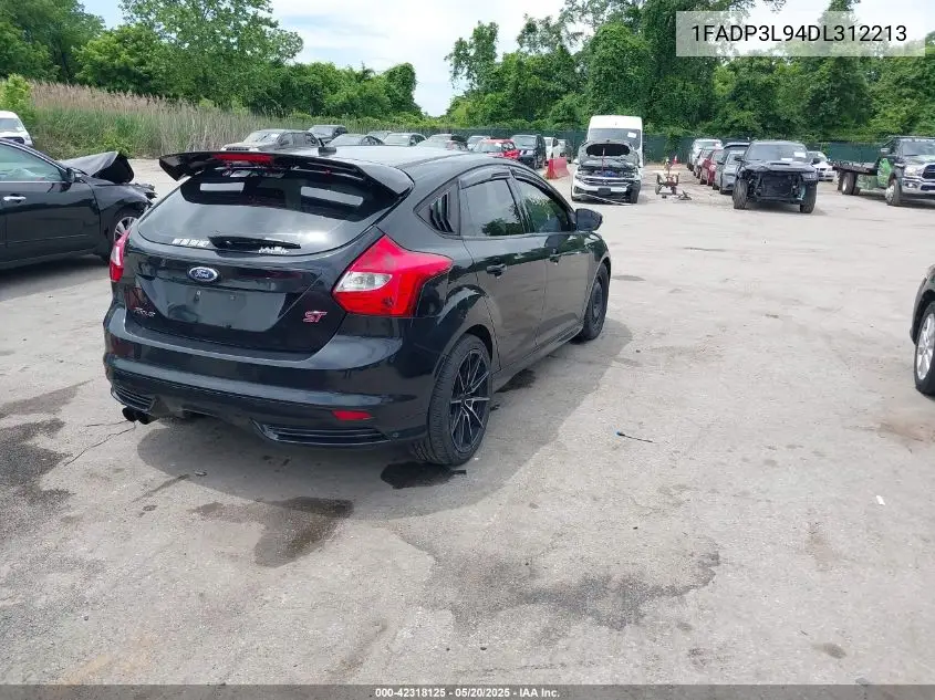 2013 Ford Focus St VIN: 1FADP3L94DL312213 Lot: 42318125