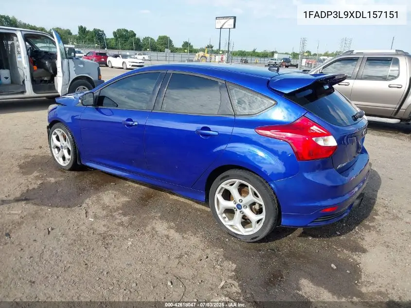 2013 Ford Focus St VIN: 1FADP3L9XDL157151 Lot: 42618047