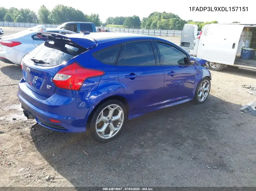 2013 Ford Focus St VIN: 1FADP3L9XDL157151 Lot: 42618047