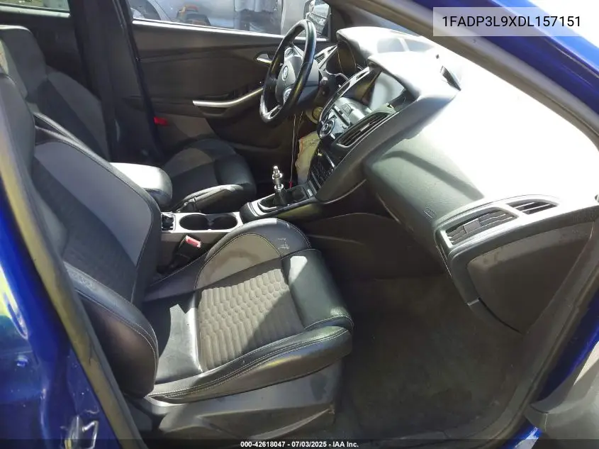 2013 Ford Focus St VIN: 1FADP3L9XDL157151 Lot: 42618047
