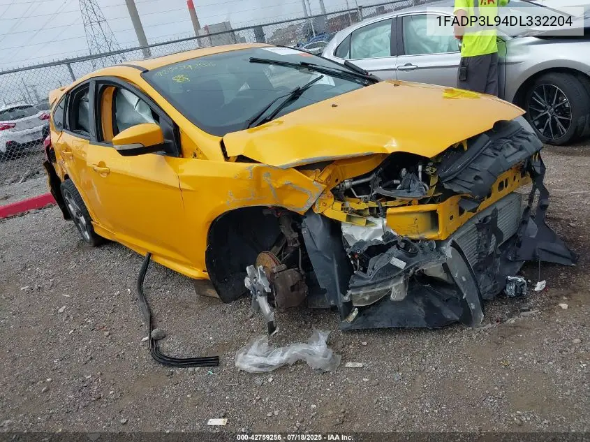 2013 Ford Focus St VIN: 1FADP3L94DL332204 Lot: 42759256