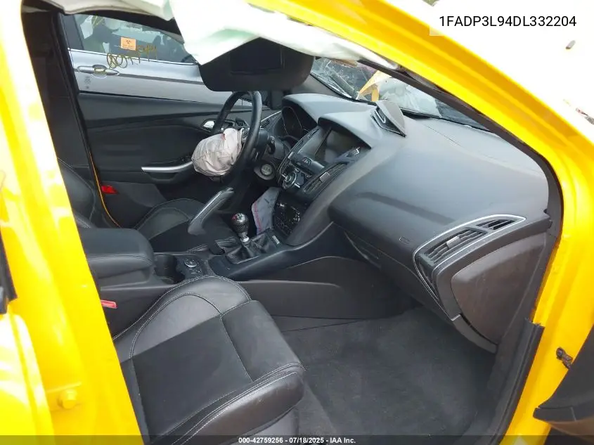 2013 Ford Focus St VIN: 1FADP3L94DL332204 Lot: 42759256