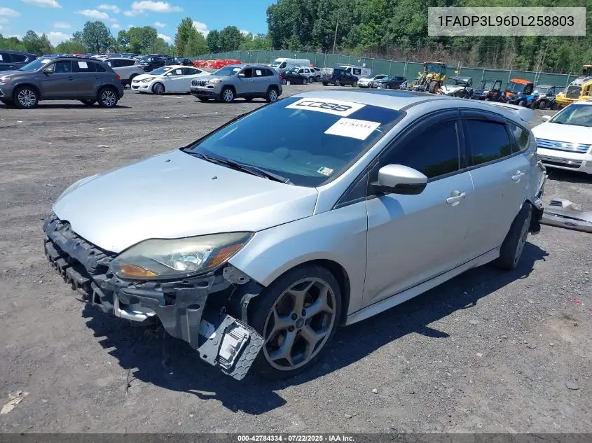2013 Ford Focus St VIN: 1FADP3L96DL258803 Lot: 42784334