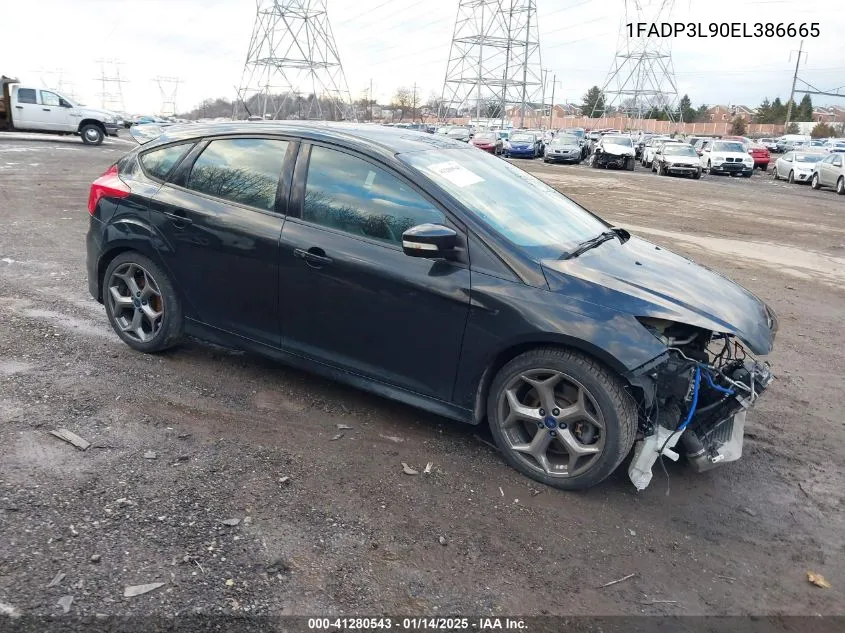 2014 Ford Focus St VIN: 1FADP3L90EL386665 Lot: 41280543