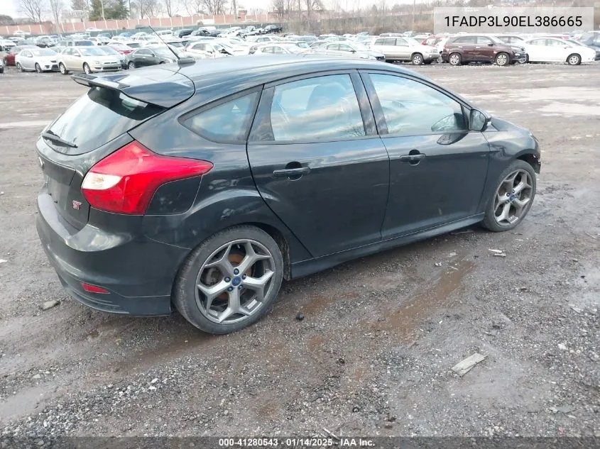 2014 Ford Focus St VIN: 1FADP3L90EL386665 Lot: 41280543