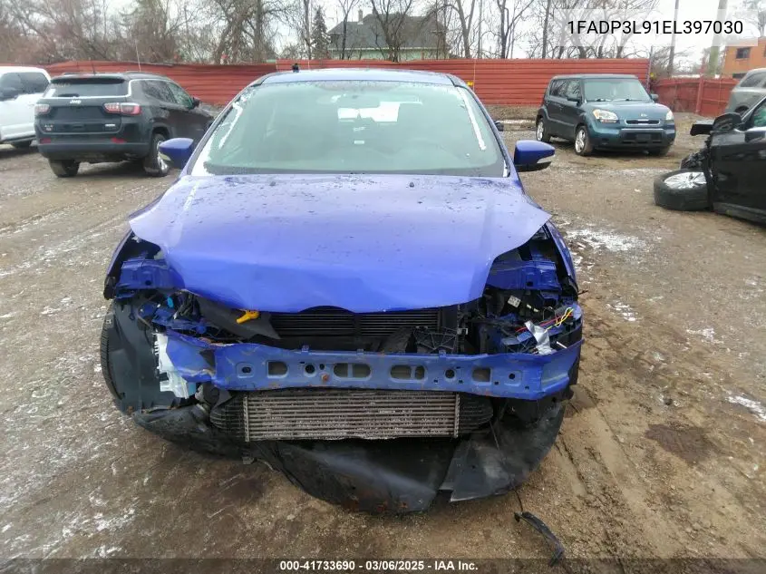 2014 Ford Focus St VIN: 1FADP3L91EL397030 Lot: 41733690