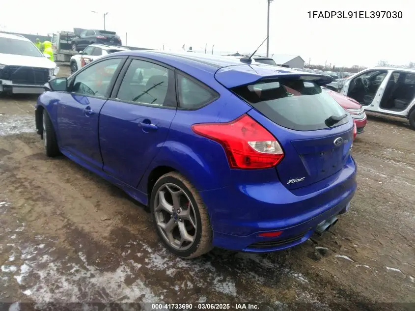 2014 Ford Focus St VIN: 1FADP3L91EL397030 Lot: 41733690