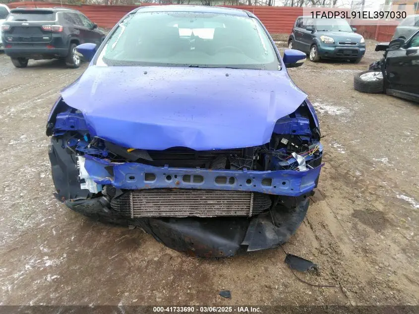2014 Ford Focus St VIN: 1FADP3L91EL397030 Lot: 41733690