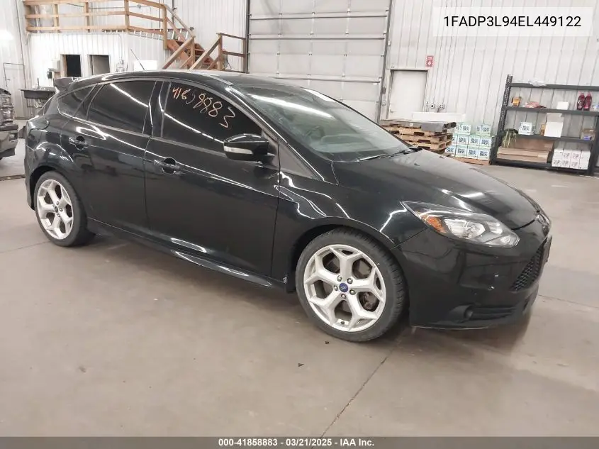 2014 Ford Focus St VIN: 1FADP3L94EL449122 Lot: 41858883