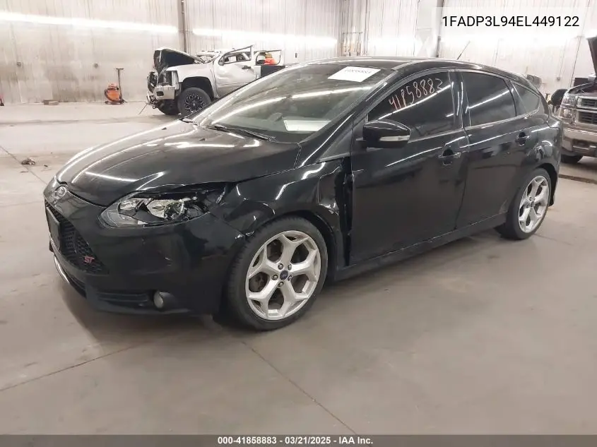 2014 Ford Focus St VIN: 1FADP3L94EL449122 Lot: 41858883