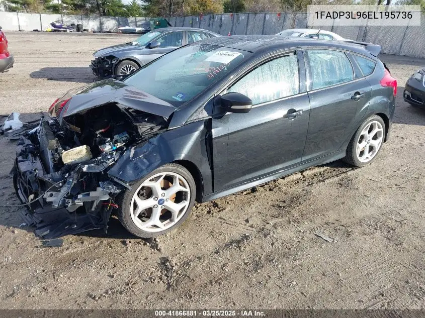 2014 Ford Focus St VIN: 1FADP3L96EL195736 Lot: 41866881