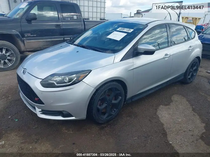 2014 Ford Focus St VIN: 1FADP3L96EL413447 Lot: 41887304