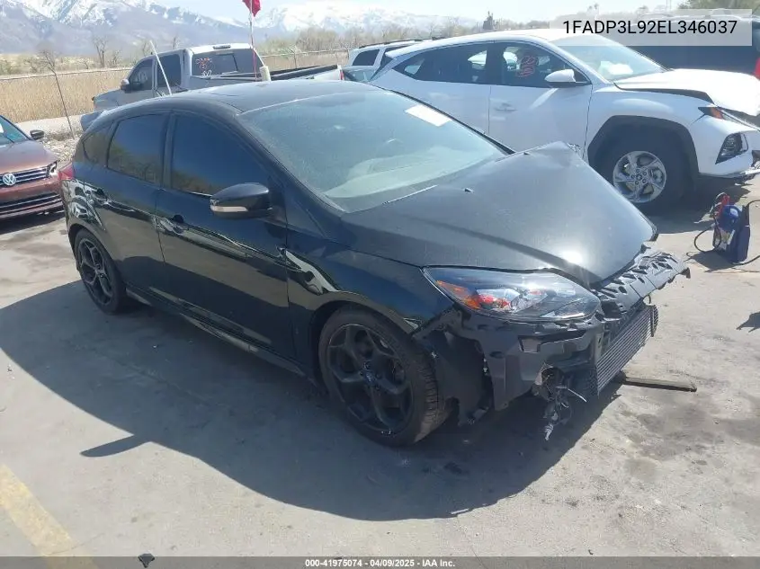 2014 Ford Focus St VIN: 1FADP3L92EL346037 Lot: 41975074