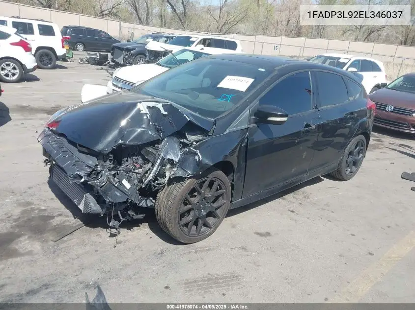2014 Ford Focus St VIN: 1FADP3L92EL346037 Lot: 41975074