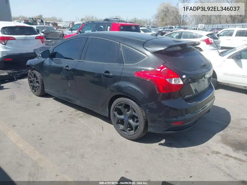 2014 Ford Focus St VIN: 1FADP3L92EL346037 Lot: 41975074